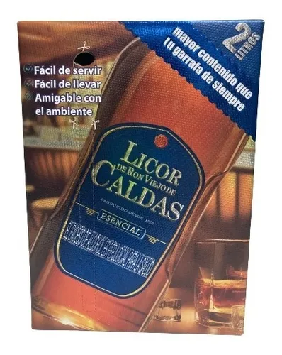Ron Viejo Caldas Esencial Barril 2 Ltrs - mL a $54