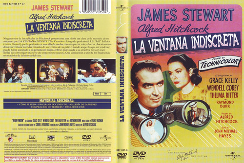 La Ventana Indiscreta - Alfred Hitchcock Dvd