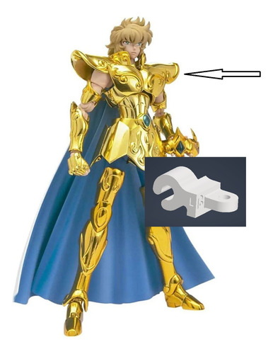 Leão Ex - Garra Ombreira L (aiolia) - Mão De Lego Cloth Myth