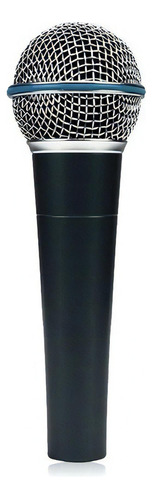 Microfono Alambrico Profesional Vs-sm2073 Cable Plus 6.3mm Color Negro