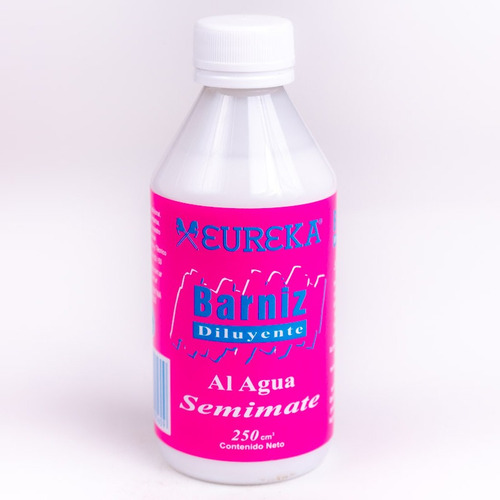 Eureka Barniz Diluyente Al Agua Semimate 250cm3