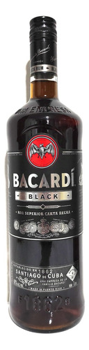 Rum Bacardi Black Carta Negra 1 Litro