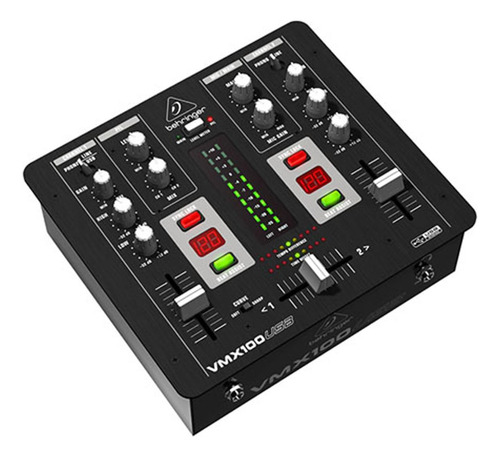 Behringer Pro Mixer Vmx100usb Mezclador Dj 2 Canales