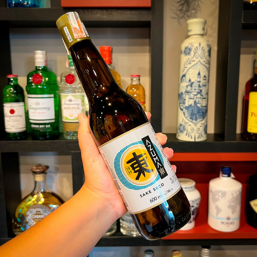 Saquê Azuma Comum Sake Seco 600ml 6 Unidades