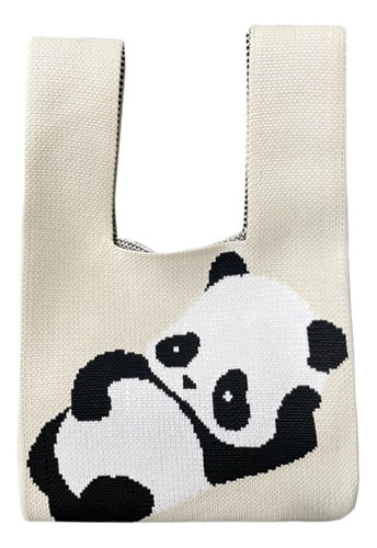 Bolso De Mano Panda, Loncheras, Estilo Oso Y Perro, Moda Muj