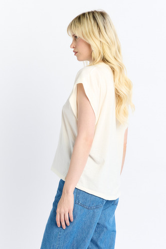 Remera Mujer Manga Corta Estampada Algodon Canchera Comoda
