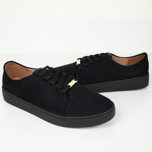 Tenis Feminino Plataforma Casual Suede Sapatenis Vizzano | Mercado Livre