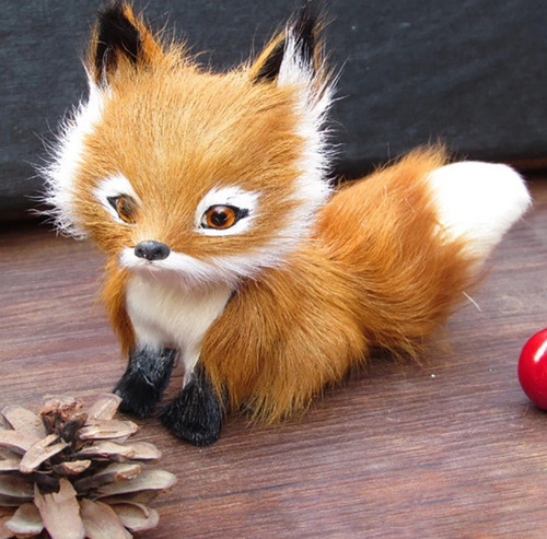 Imagen 2 de 5 de Zorro De Peluche Zorrito Zorrita Juguete Chile Para Regalos