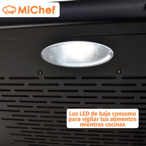 Michef Campana Extractora Basica Aria N-60 Negro