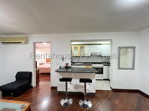 Ms: 25-24195 Se Alquila Apartamento Para Ejecutivo O Pareja En El Rosal. A=54m2, 1h, 1b, 1p.