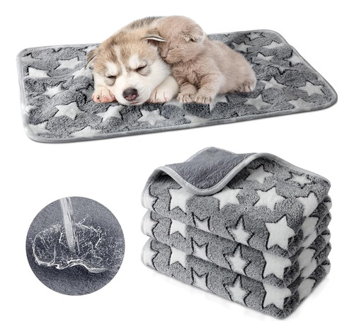 Tranqun 4 Pcs Mantas Impermeables Para Perros Almohadillas P