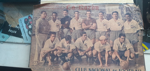 Antiguo Afiche De Nacional 1943 - La Razón