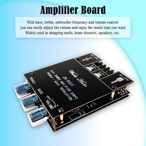 Módulo Amplificador De Audio Placa De Ajuste Del Amplificado