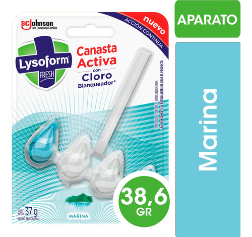 Lysoform Canasta Para Inodoros Marina - 3 Unidades