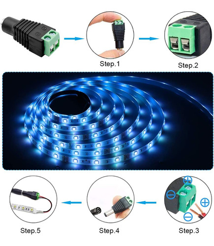 Ygs-tech Fuente De Alimentación De Tira Led De 12 V, Adaptad