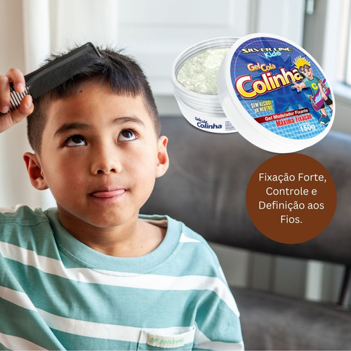 Lizan Silver Line Gel Colinha 150g Fixação Forte E Duradoura