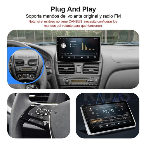 Estéreo Android Para Nissan Sentra 2000-2006 Cámara Gps Wifi