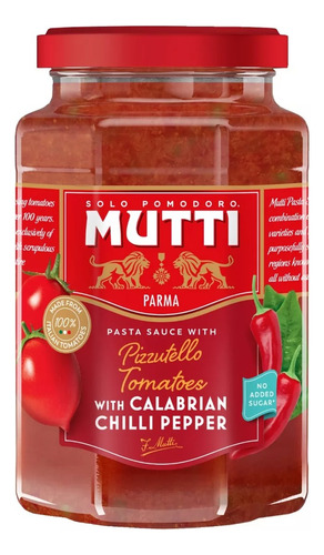 Salsa Mutti Calabrian Chilli Pepper 400g Italiana