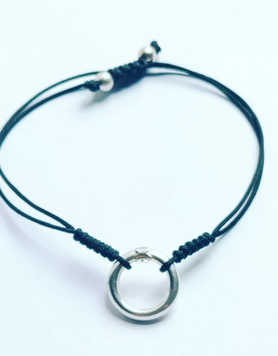 Tous Pulsera Hold Original Aro De Plata Sterling Plateado 9 Cm 18 Cm (Usado)