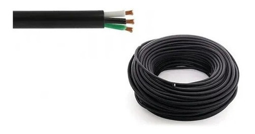 Cable Trifasico 3x10  4.5 Metros 