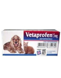 Vetaprofen 5mg 20 Comp