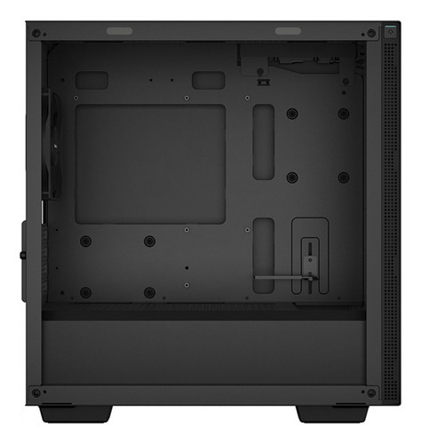 Gabinete Gamer Deepcool Ch370 Mini Tower Com 1 Fans Preto