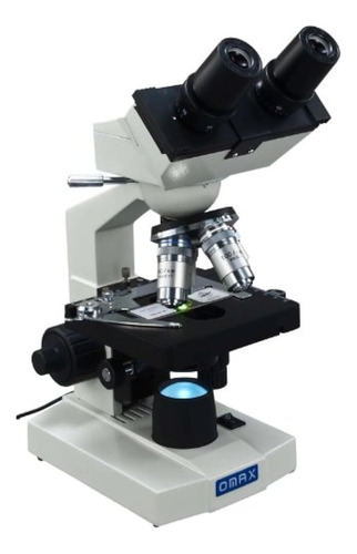 Omax 40x-2000x Microscopio Compuesto Binocular De Laboratori