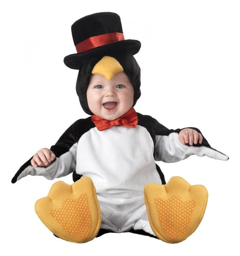 Disfraz Original Para Bebé Pingüino Disfraces Niños Niñas