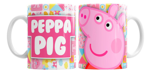 Plantillas Vectores Para Tazas Peppa Pig La Cerdita M1