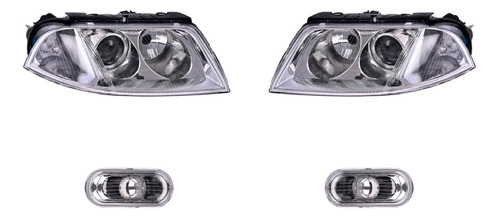 Set Faros + Cuartos Depo Passat Del 2002 Al 2005