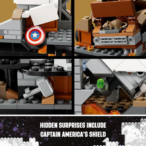 Lego Marvel Endgame Final Battle, Modelo De Los Vengadores P
