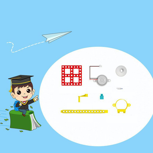 Generador De Mano Diy, Modelo De Juguete Educativo,