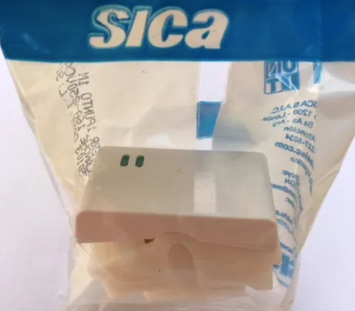 Interruptor Encendido Y Apagado Blanco Marca Sica #350103
