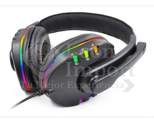 Audifonos Gamer K5 Pro Con Micrófono Para Pc Ps4 Xbox Rgb