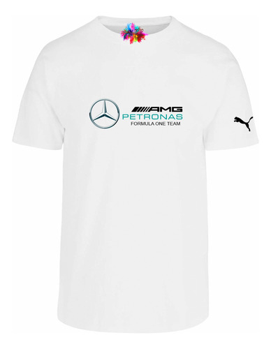 Playera Petronas  Mercedes-amg  Scuderia F1 Casual 