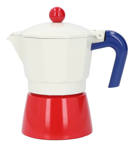 Cafetera De Aluminio Para Estufa, 3 Tazas, 150 Ml, Fácil De