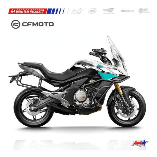 Calcos Cfmoto Mt650 Mt 650 Diseño Tracer Tanque 650mt