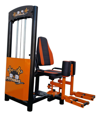 Mesa Flexora 3x1 E Cadeira Adutora Com Abdutora Preto