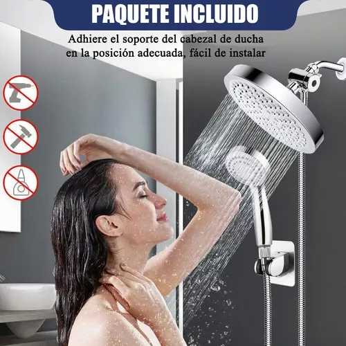 Ducha De Mano Regadera De Manguera Para Baño Gran Presion 6 Posiciones  Calidad