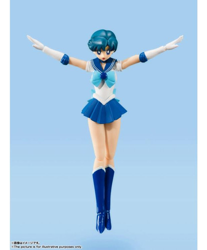 Sailor Mercury Sailor Moon Por S.h Figuarts