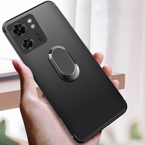 Funda Para Moto Edge 2023 Adsorbible Silicona Anillo