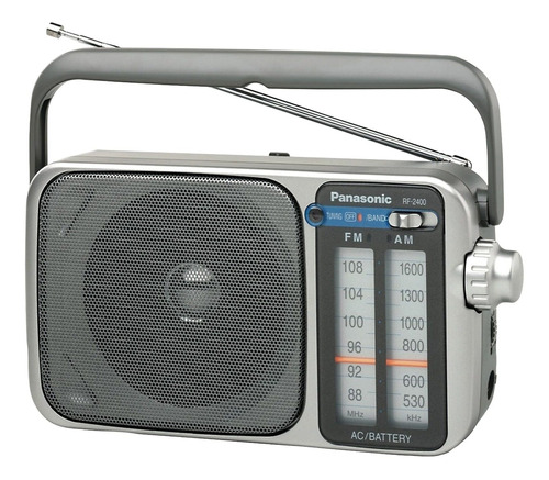 Radio Portátil Panasonic Rf-2400, Radio Am- Fm, Alerta