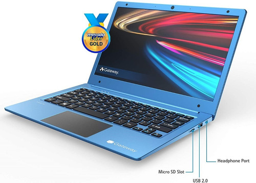 Imagen 4 de 8 de Laptop Portatil Mini Gateway Core I3 10ma/64gb/4gb 11.6