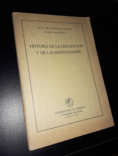 Historia De La Civilizacion Y De Las Instituciones _ Uba