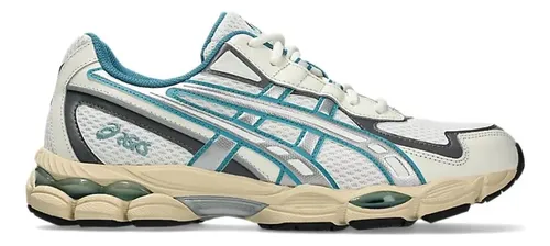 Tênis Asics Gel Nyc 2055 Cream Blue Teal | Frete grátis