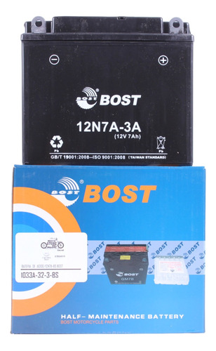 Bateria De Acido/12n7a-bs | Bost®