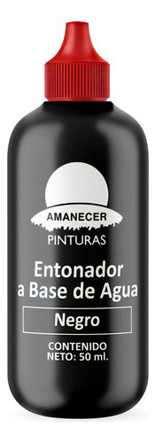 Entonador De Pintura Al Agua 50 Cc Colores | Amanecer Color Azul