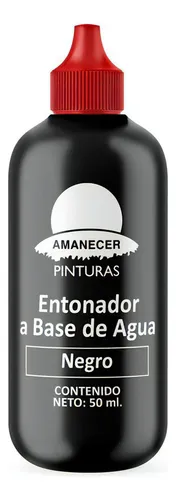 Entonador De Pintura Al Agua 50 Cc Colores | Amanecer Color Azul