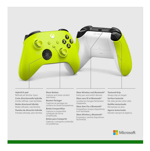 Controlador De Juegos Xbox Core Wireless Electric Volt