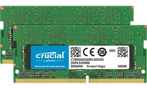 Crucial 8gb Ddr4 2666 Mhz So-dimm Memory Module Kit (2 X 4gb